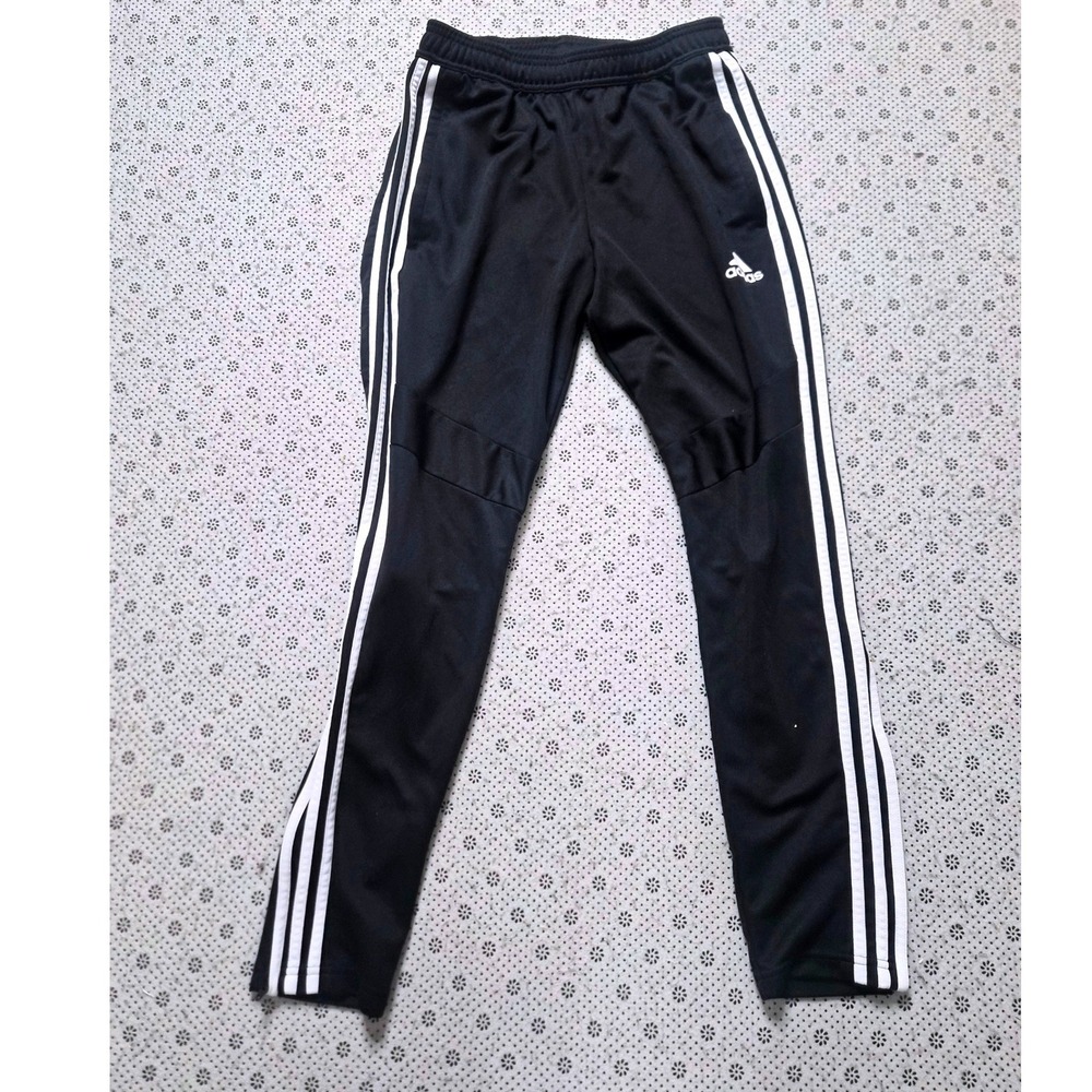 Adidas Tiro Training Track Pants Black White Striped  Joggers Size M